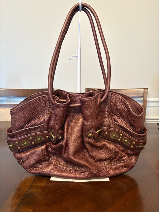 Cole Haan Handbags - Cole Haan Village Paulette Pebble Leather Satchel/Shoulder Bag